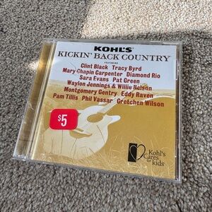 Kohl's Kickin' Back Country CD - Gold & White Cover
